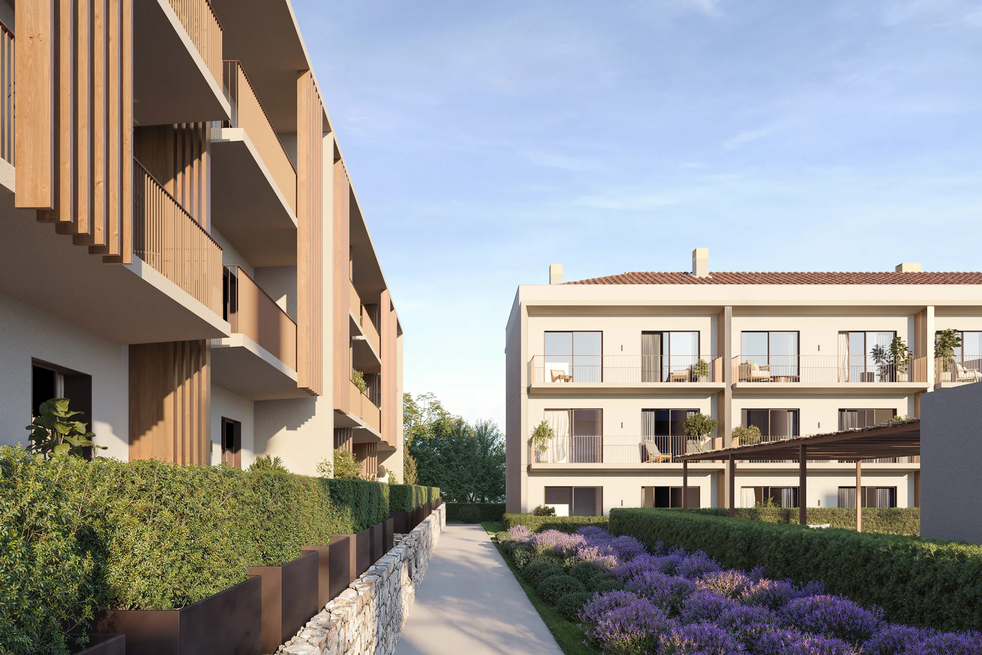 Vallora Living, Exteriores