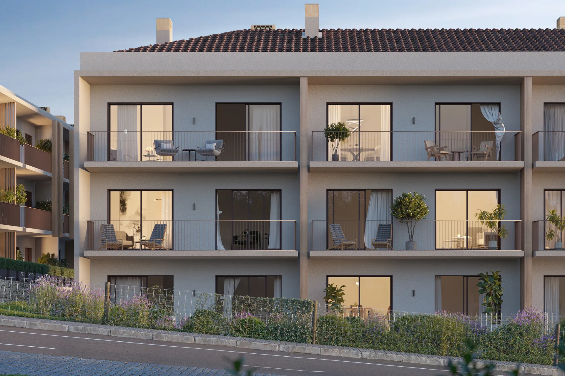 Vallora Living, Exteriores