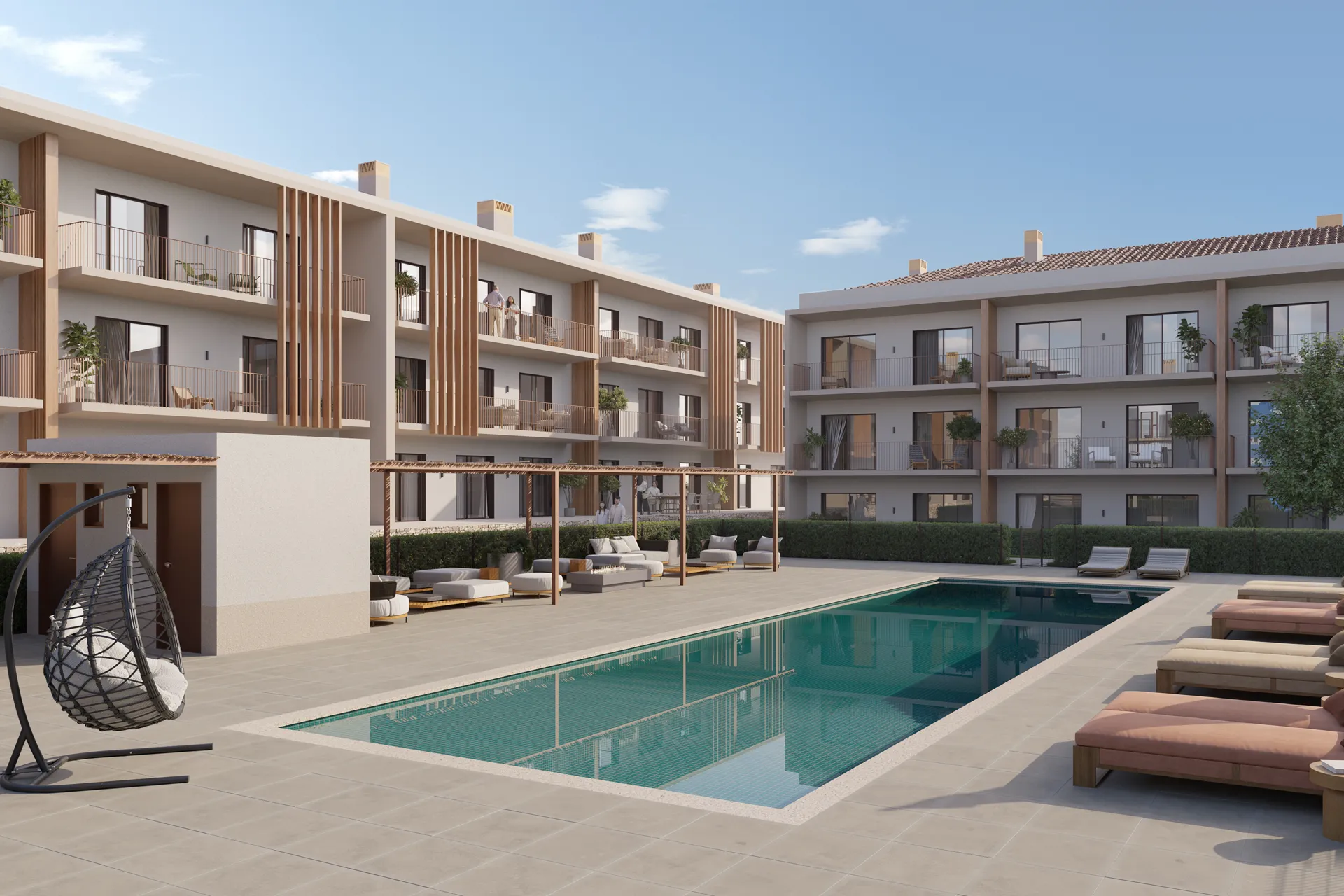 Vallora Living, Exteriores