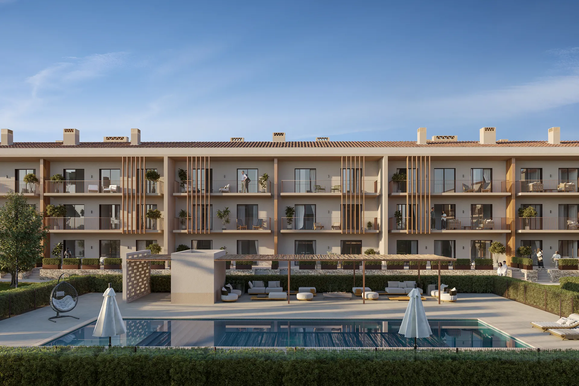 Vallora Living, Exteriores